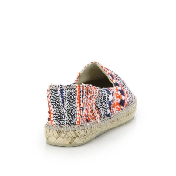 Manebi Ibiza Stripe Tweed Espadrilles Flats 10 NWT - Picture 3 of 10